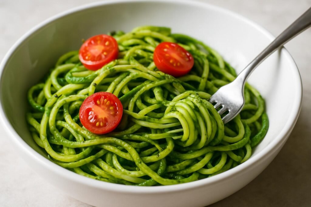 imagem_lowcarb_macarrao_abobrinha-1024x683 🍝 Receitas Low Carb para Iniciantes: Comece Deliciosamente!